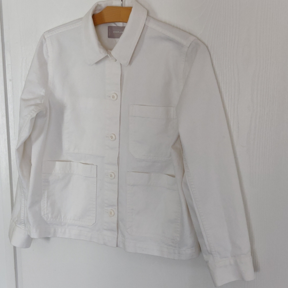 Everlane Chore Jacket in Bone